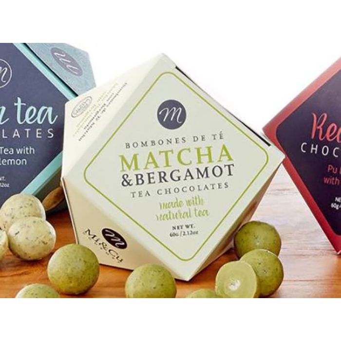 Ruilhandel Dakraam Competitief Theebonbons Matcha thee met Bergamot