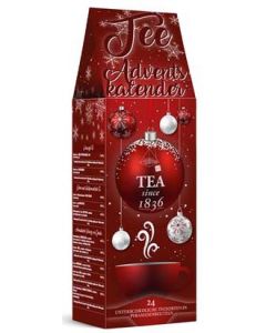 Adventskalender “kerstbal rood”