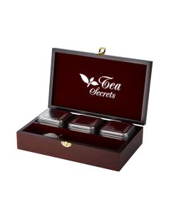 Theedoos "Tea Secrets" - 3 blikken