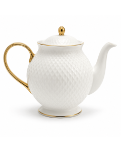 aurelia-diamante-theepot-wit-goud.jpg
Alt-tekst afbeelding: Witte theepot met reliëfstructuur, gouden handvat, gouden details en elegante glanzende afwerking.