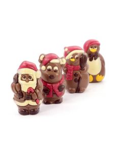 Chocolade kerstfiguren