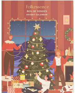 Folkessence Box of Wishes adventskalender productfoto op witte achtergrond