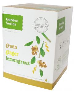Box 48x Green Tea Lemongrass Ginger