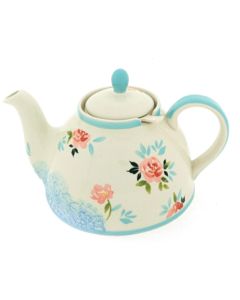 Theepot bloem met filter 1200 ml