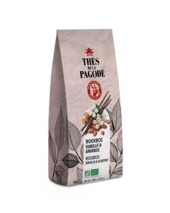 Thés de la Pagode Rooibos Vanille & Amande biologische rooibos met vanille en amandel 100 gram